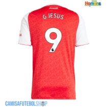 Camisa de time de futebol Arsenal Gabriel Jesus #9 Replicas 1º Equipamento 2025-26 Manga Curta